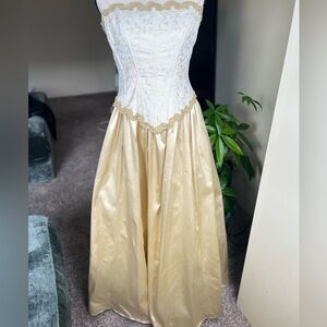 Gold Prom/Quinceanera Dress